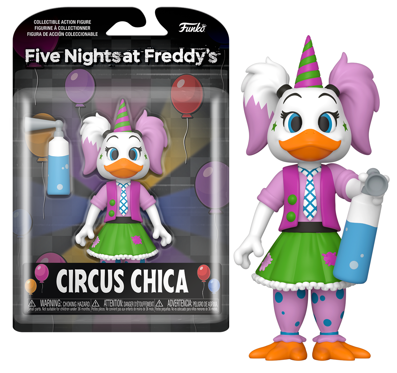 FNAF SECURITY BREACH - Circus Chica - Action Figure POP 12.5cm_IMAGE_1
