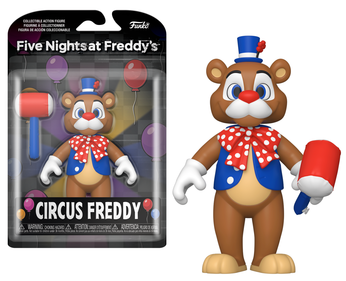 FNAF SECURITY BREACH - Circus Freddy - Action Figure POP 12.5cm_IMAGE_1