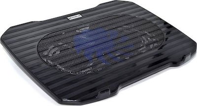 Mobilis K15 Cooling Pad για Laptop έως 15.6" με 1 Ανεμιστήρα και Φωτισμό